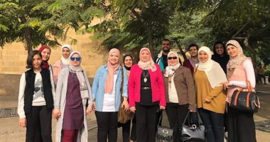 آداب حلوان تطلق حملة اعرف تاريخ وآثار بلدك.. وزيارة للطلاب للآثار الإسلامية