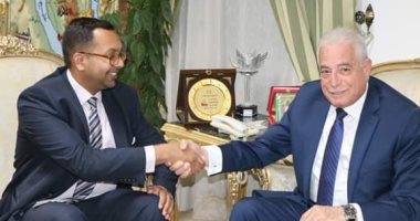 محافظ جنوب سيناء يستقبل نائب السفير البريطانى