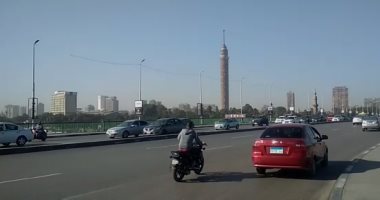 النشرة المرورية.. انتظام فى حركة السيارات بمحاور وميادين القاهرة والجيزة