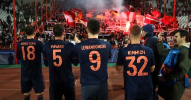 ملخص وأهداف مباراة النجم الأحمر ضد بايرن ميونخ 0-6 فى دورى أبطال أوروبا 
