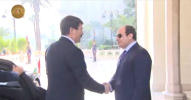 فيديو.. السيسى يستقبل رئيس المجر بقصر الاتحادية