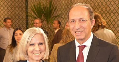 صور.. الجامعة العربية تنظم حفل توديع للأمين العام المساعد بدر الدين علالى