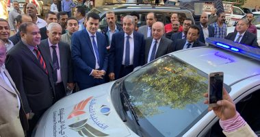 صور ..وزير التموين : استخدام تكنولوجيا المعلومات للتواصل مع المواطنين 