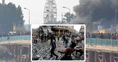 صور.. العالم هذا المساء.. قتلى وجرحى فى اشتباكات دامية بين محتجين وقوات الأمن فى العراق.. رقص ولعب فى نيويورك احتفالا بعيد الشكر.. متظاهرون بهونج كونج يرفعون علم أمريكا بعد توقيع ترامب قانون يدعم الاحتجاجات 