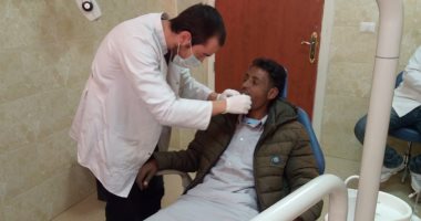 قوافل جامعة قناة السويس تعالج 354 حالة فى مدينة سانت كاترين.. صور
