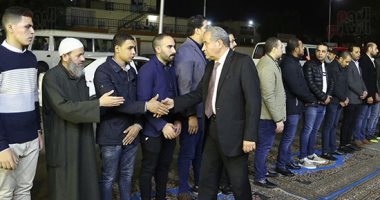 وزير التموين وأحمد سعد الدين وهشام عرفات يشاركون فى عزاء النائب بدوى دسوقى