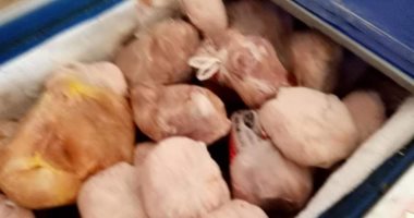 ضبط 300 كيلو لحوم مجهولة المصدر بطوخ 