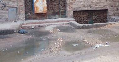 قارئ يشكو سوء حال الصرف الصحى بشارع فلسطين بالصف فى الجيزة
