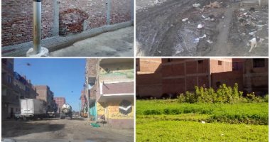 سكان عزبة الأهالى يناشدون المسئولين إدخال الصرف الصحى لحمايتهم من الأمراض