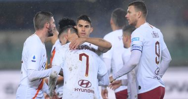 روما يتخطى فيرونا بثلاثية ويرتقى لرابع الدوري الإيطالي.. فيديو