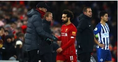 كلوب عن وصول محمد صلاح للمباراة رقم 150 مع ليفربول: هذا أمر لا يصدق