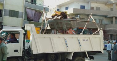 إزالة إشغالات وتعديات في حملة لشرطة المرافق بالجيزة 