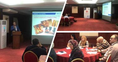 بـ«الشوكة والشاكوش».. الصحة تطلق برنامج تدريبى لـ600 طبيب للكشف المبكر عن التهاب الأعصاب الطرفية.. حملة "إحساسك نعمة": تعريف الأطباء بأحدث علاج لحماية المرضى من المضاعفات.. وتسليم كل طبيب شنطة أدوات التشخيص