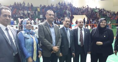 انطلاق فعاليات مهرجان التميز الرياضى بجامعة الوادي الجديد.. صور