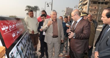 محافظ بنى سويف يتابع الموقف التنفيذى لعدد من المشروعات الخدمية
