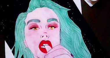 قارئة تشارك "صحافة مواطن" برسومات فنية متنوعة تعكس موهبتها