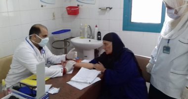 فحص 2096 مريض فى قافلة طبية علاجية مجانية بقرية برشوم الكبرى بالقليوبية