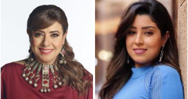 نشوى مصطفى وأيتن عامر مع هشام ماجد وشيكو فى مسرحية لموسم الرياض 