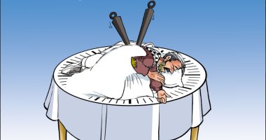 كاريكاتير صحيفة فلسطينية.. الأسرى المحررون يواجهون الموت البطىء