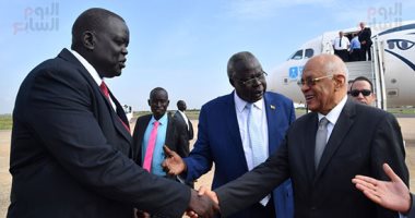 على عبد العال على رأس وفد برلمانى لبحث العلاقات مع جنوب السودان