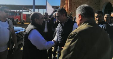 صور.. وزير الزراعة ومحافظ الفيوم يتفقدان مشروع إنتاج البيض بكوم أوشيم