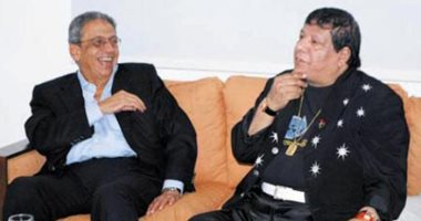 عمرو موسى ناعياً شعبان عبدالرحيم: ظاهرة متفردة فرض نفسه على الفن والسياسة