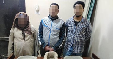 حبس 3 أشخاص والتحفظ على المسكن عقب توصلهم لمبانى أثرية أثناء التنقيب.. صور