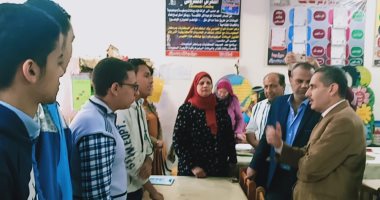 صور ... محافظ الغربية يتفقد مستشفى المحلة العام وعدد من المدارس 