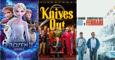 الجزء الثانى من Frozen يتفوق على Knives Out و Ford v Ferrari