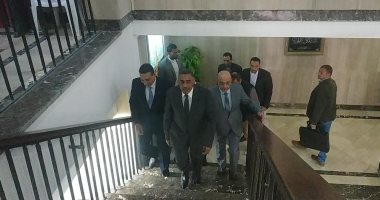 فيديو.. محافظ مطروح الجديد يصل ديوان عام المحافظة لتولى مهام منصبه