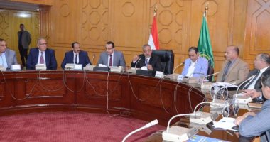 صور.. محافظ الإسماعيلية يناقش مع وفد الغرفة التجارية لجنوب إفريقيا إقامة مشروعات مشتركة