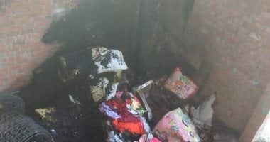 حرائق بمنزل فى قرية بفاقوس بدون سبب.. والأهالى يتهمون الجن.. صور