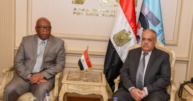 رئيس الهيئة العربية للتصنيع يبحث مع مسئول أفريقى التعاون فى عدة مجالات 