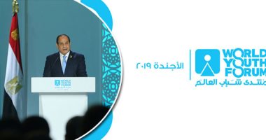 الأجندة النهائية لمنتدى شباب العالم.. ورش عمل تحضيرية لمدة يومان حول مستقبل مهارات الشباب فى عصر الثورة الصناعية.. وتمكين الأشخاص ذوى الإعاقة نحو عالم متكامل.. وجلسات لمناقشة التغيرات المناخية والأمن الغذائى
