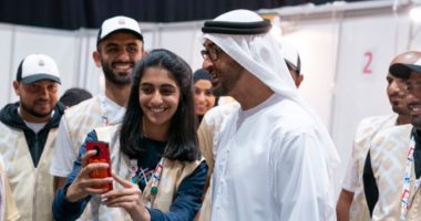 محمد بن زايد: نجدد دعمنا للجهود التى تجسد وحدة المصير الإنسانى