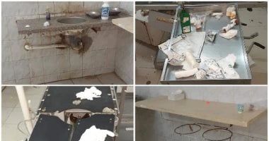 صور.. قارئ يشكو من سوء حالة مستشفى مغاغة العام بالمنيا