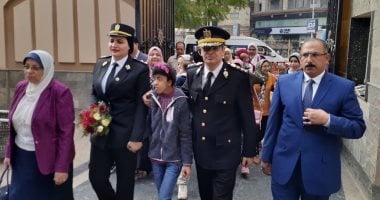 صور.. مديرية أمن الغربية تنظم احتفالية للأطفال ذوى القدرات الخاصة بنادى الشرطة