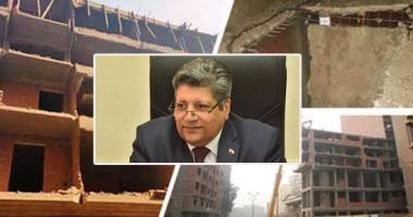 التنمية المحلية: 153 ألف و650 عقارا مخالفا وآيل للسقوط فى مصر.. بينها 3744 تمثل خطورة داهمة..الدقهلية تتصدر المحافظات بـ56 ألف و549 عقارا مخالفا.. وشمال سيناء فى ذيل القائمة بـ 32.. ومطروح والأقصر بدون مخالفات