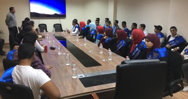 صور.. طلاب جامعة بنها يزورون مدينة ومنتجع الجلالة