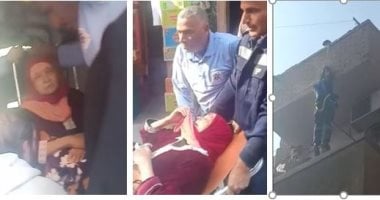 الحماية المدنية ببنى سويف تنقذ مُسنة عقب إصابتها بغيبوبة سكر