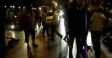 توقف حركة المرور بنفق الهرم ومطلع كوبرى الجيزة لانقلاب سيارة نقل