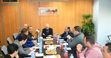 خالد الطوخى رئيس مجلس أمناء جامعة مصر للعلوم والتكنولوجيا فى ندوة "اليوم السابع"
