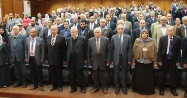 صور.. افتتاح المؤتمر الدولى الأول للهندسة الإلكترونية بمنوف