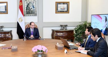 السيسى يؤكد ضرورة استثمار الطاقات الشبابية غير المحدودة في بناء الوطن
