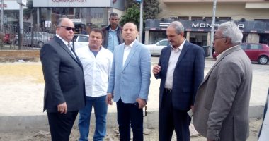 محافظ القاهرة يتابع أعمال تطوير ميدان روكسى وشارع الحجاز بمصر الجديدة
