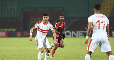 شاهد.. خطأ طارق حامد يمنح أول أغسطس أخطر الفرص على مرمى الزمالك
