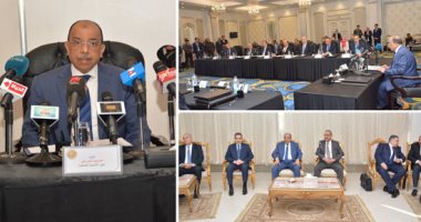 ورشة عمل للمحافظين الجدد.. وزير التنمية المحلية:"انفتحوا على المواطنين وحلوا مشاكلهم".. شعراوى يوجه بإنهاء المرحلة الأولى لبرنامج تنمية الصعيد يونيو 2020.. ويؤكد: ورش عمل للمحافظين بما يحقق رضا المواطن.. صور