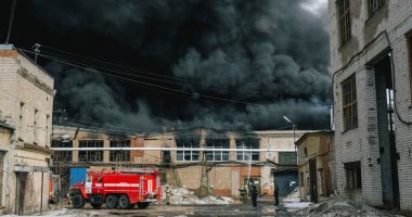 احتراق فندق فى ضواحى موسكو ولا أنباء عن ضحايا... فيديو
