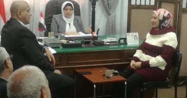 وكيل تضامن الغربية تجتمع بمديرى الادارات وتوجه بحل مشاكل المواطنين