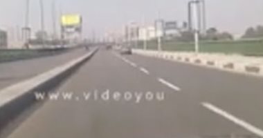 فيديو.. سيولة مرورية أعلى كوبرى أكتوبر فى اتجاه المهندسين